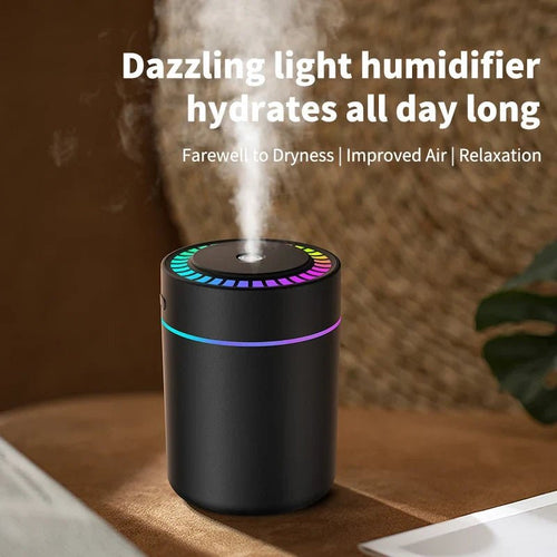 180ml Aromatherapy diffuser Humidifier Aromatherapy essential oil Air purifier Sleeping car carrying home LED 7 color light - Unbelievable Tech -  - Unbelievable Tech -